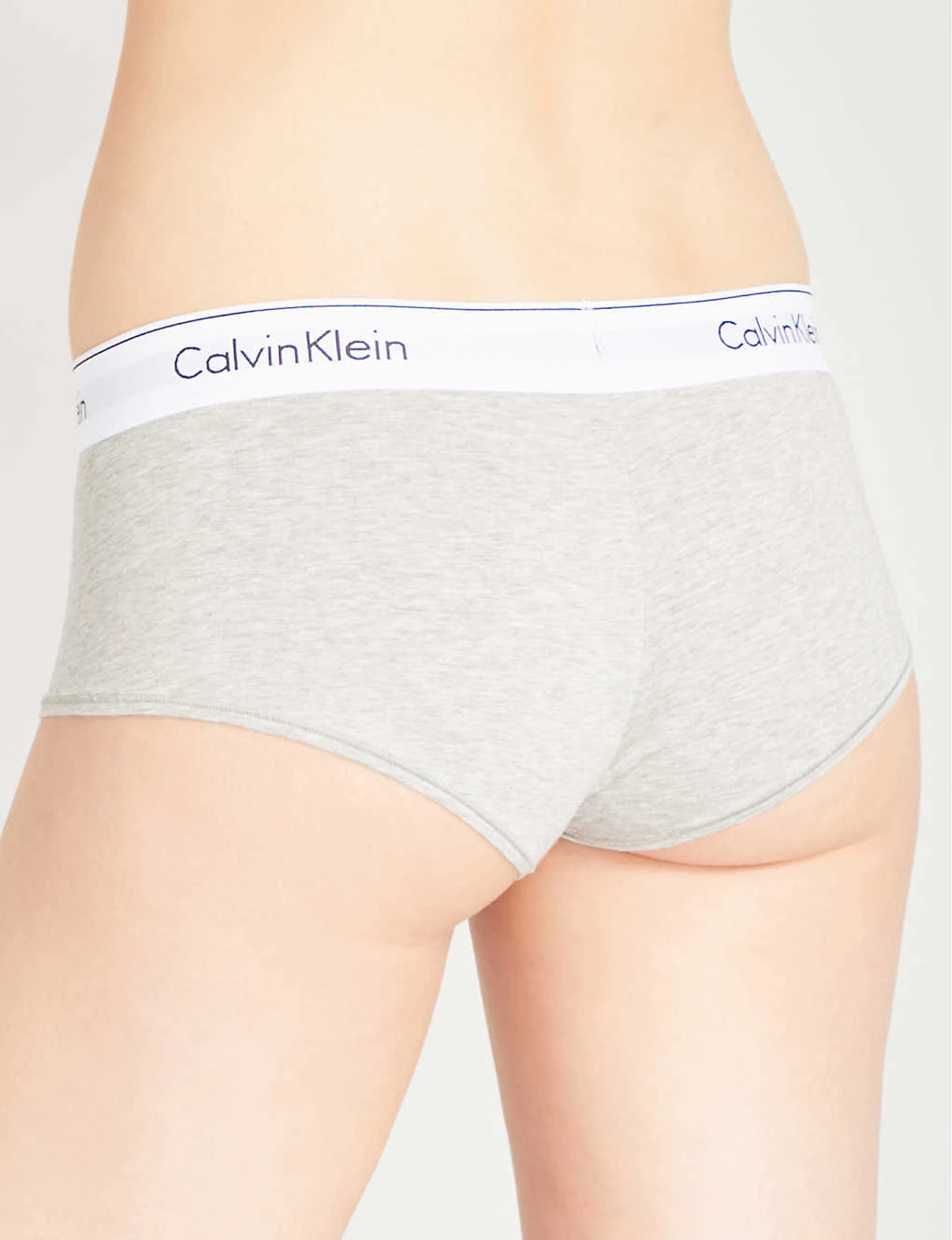 Calvin Klein Modern Cotton-blend Jersey Boy Shorts 4 Calvin Klein Modern Cotton-blend Jersey Boy Shorts - Image 4