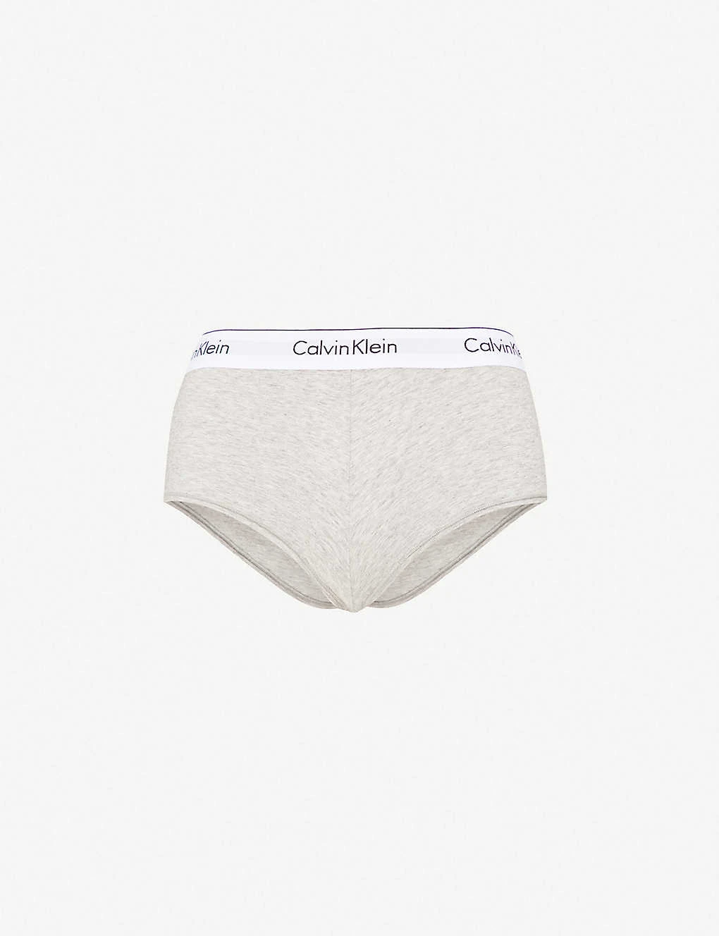 Calvin Klein Modern Cotton-blend Jersey Boy Shorts 1 Calvin Klein Modern Cotton-blend Jersey Boy Shorts