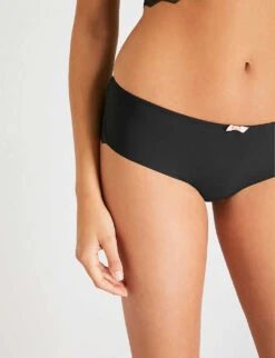 Passionata Georgia Stretch-lace Hipster Briefs -Ted Bakee Fashion Shop 109 85077348 P76940 BLACK ALT03