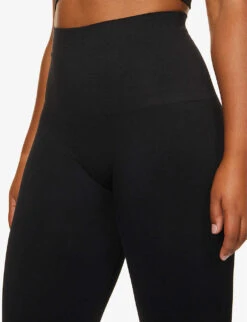 Spanx Look At Me Now Leggings -Ted Bakee Fashion Shop 121 3001345 FL3515 BLACK ALT03