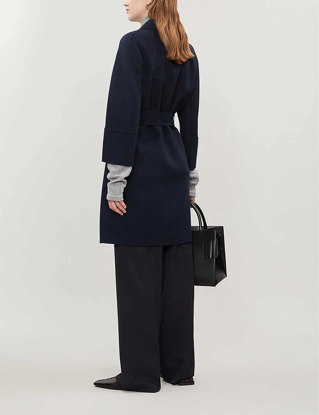 Arona Single-breasted Wool Coat 4 Arona Single-breasted Wool Coat - Image 4