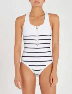 Core Scoop-neck Swimsuit -Ted Bakee Fashion Shop 186 3001349 COREHK0257 NAUTICAL ALT01