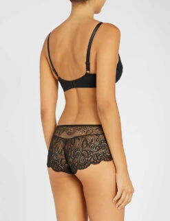 Panache Andorra Stretch-lace Full-cup Bra -Ted Bakee Fashion Shop 218 3003630 5675BLACK BLACK ALT02