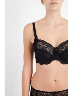 Panache Andorra Stretch-lace Full-cup Bra -Ted Bakee Fashion Shop 218 3003630 5675BLACK BLACK ALT05