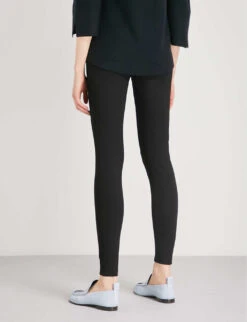 Luxury Stretch-jersey Leggings -Ted Bakee Fashion Shop 770 10121 LLCNG BLACK ALT02