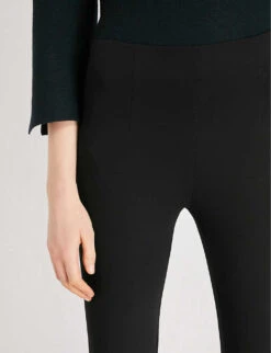 Luxury Stretch-jersey Leggings -Ted Bakee Fashion Shop 770 10121 LLCNG BLACK ALT04