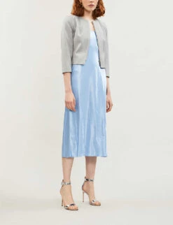 Ted Baker Michah Slim-fit Woven Blazer -Ted Bakee Fashion Shop 870 10003 156806 LTGREY ALT01