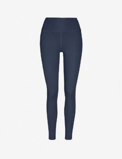 Girlfriend Collective Compressive 7/8 High-rise Stretch-jersey Leggings