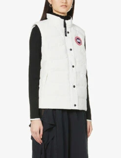 Canada Goose Freestyle Sleeveless Shell-down Gilet -Ted Bakee Fashion Shop R00087545 NORTHSTARWHITE ALT02