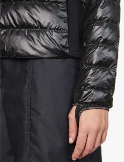 Canada Goose Hybridge Lite Hooded Shell-down Jacket -Ted Bakee Fashion Shop R03656405 BLACKNOIR ALT05
