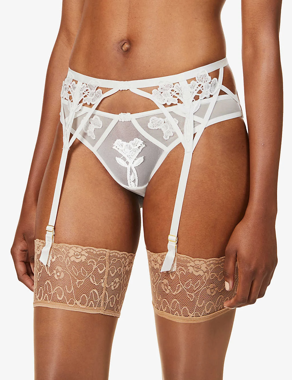 BLUEBELLA Nova Stretch-lace Suspender Belt 4 BLUEBELLA Nova Stretch-lace Suspender Belt - Image 4