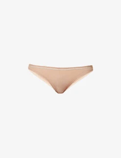 Calvin Klein Bottoms Up Mid-rise Stretch-jersey Briefs
