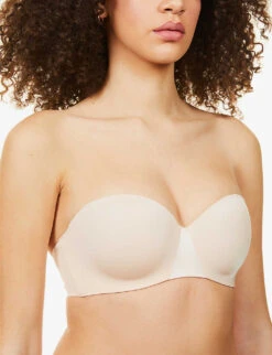 Chantelle Essen Strapless Stretch-woven Bra -Ted Bakee Fashion Shop R03732554 01NGOLDENBEIGE ALT04