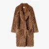 Zadig & Voltaire Mady Wavy Sheepskin Coat