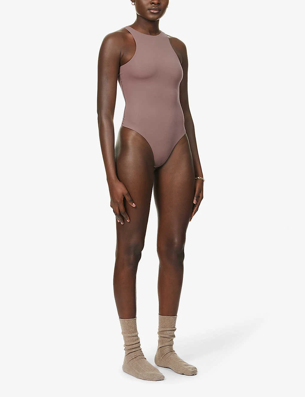 Fits Everybody High-neck Stretch-jersey Body 2 Fits Everybody High-neck Stretch-jersey Body - Image 2