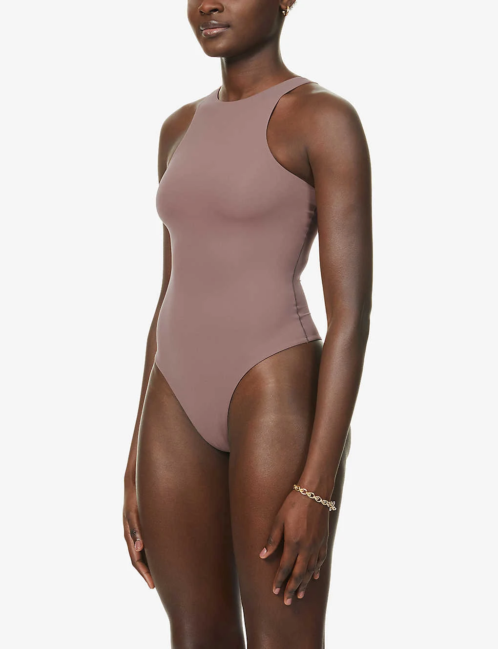 Fits Everybody High-neck Stretch-jersey Body 3 Fits Everybody High-neck Stretch-jersey Body - Image 3