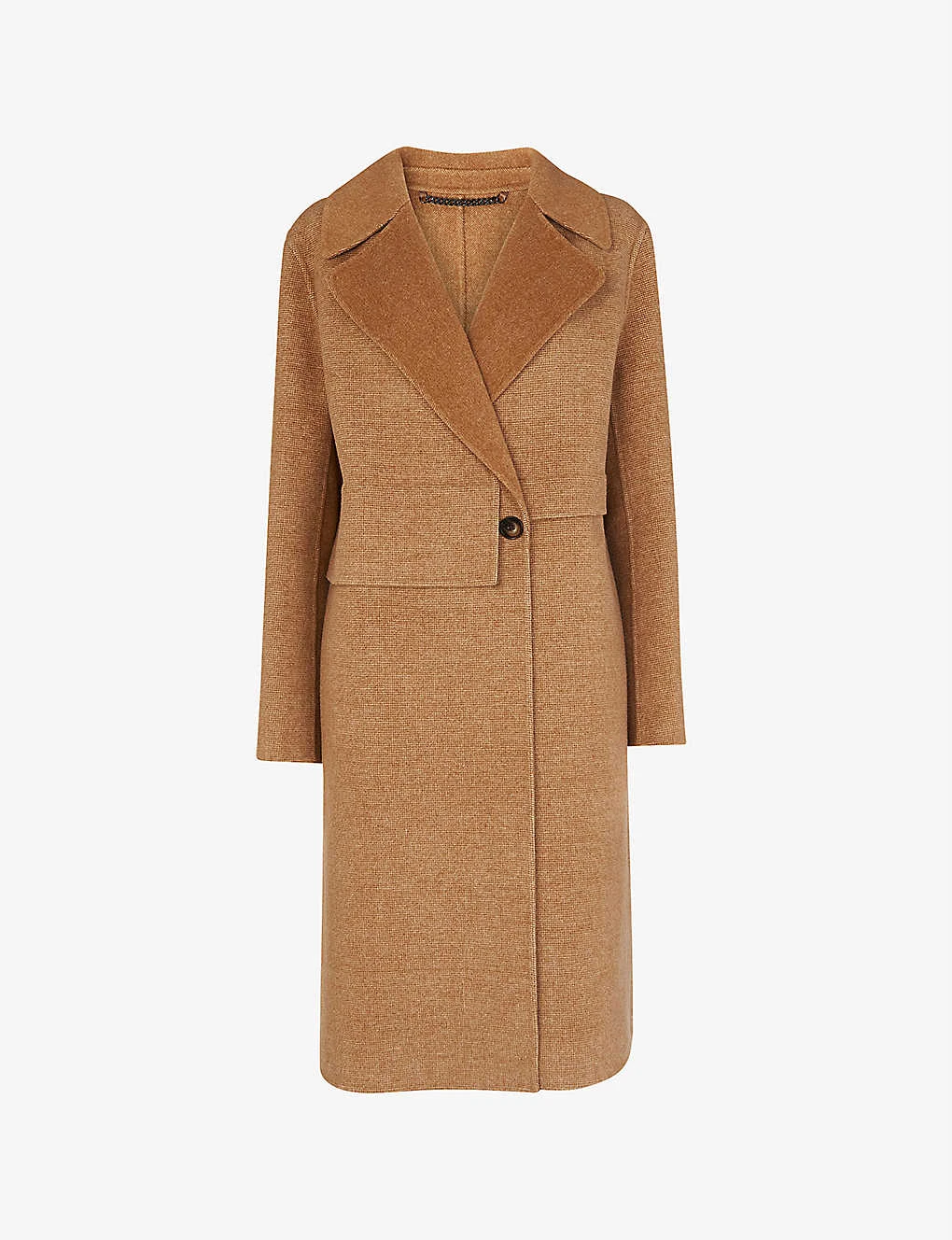 Whistles Yasmin Double-faced Wool-blend Coat 1 Whistles Yasmin Double-faced Wool-blend Coat