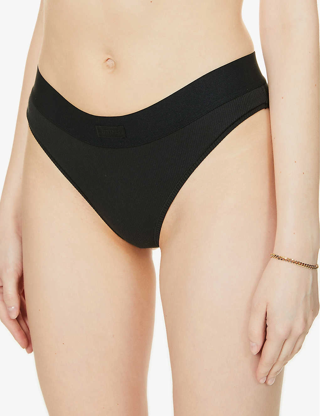 Ribbed High-rise Stretch-cotton Briefs 5 Ribbed High-rise Stretch-cotton Briefs - Image 5