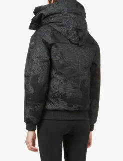 Canada Goose Chilliwack Hooded Shell-down Bomber Jacket -Ted Bakee Fashion Shop R03845804 DRIFTINGICEBLACKRFLCT ALT03