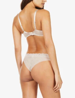 Passionata Brooklyn Underwired Stretch-lace Bra -Ted Bakee Fashion Shop R03866287 097CAPPUCINO ALT03