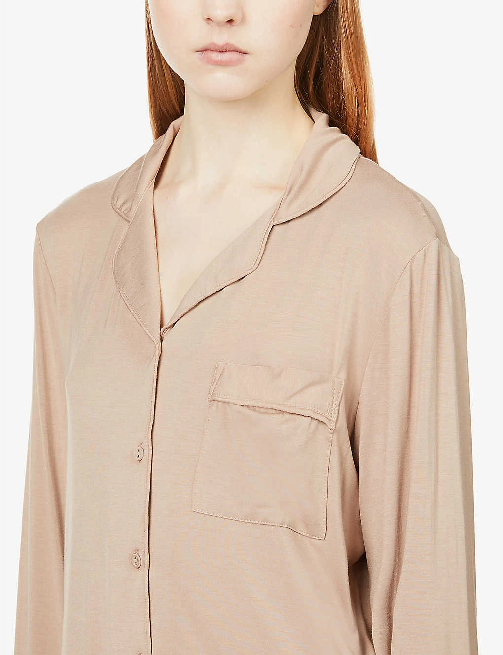 Piped Stretch-jersey Pyjama Set 4 Piped Stretch-jersey Pyjama Set - Image 4