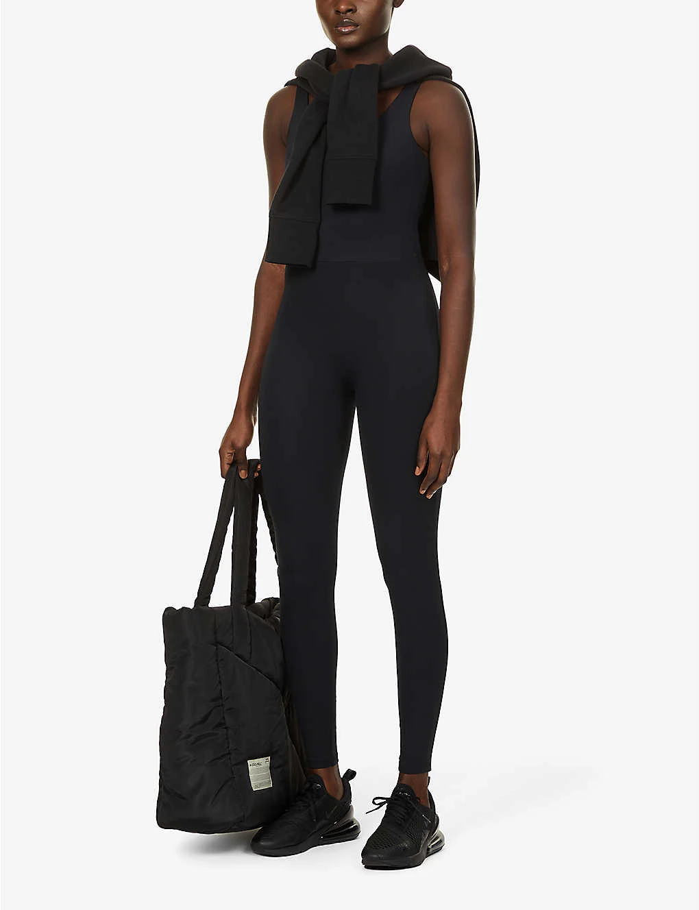 Girlfriend Collective Scoop-neck Stretch-recycled Polyester Unitard 2 Girlfriend Collective Scoop-neck Stretch-recycled Polyester Unitard - Image 2