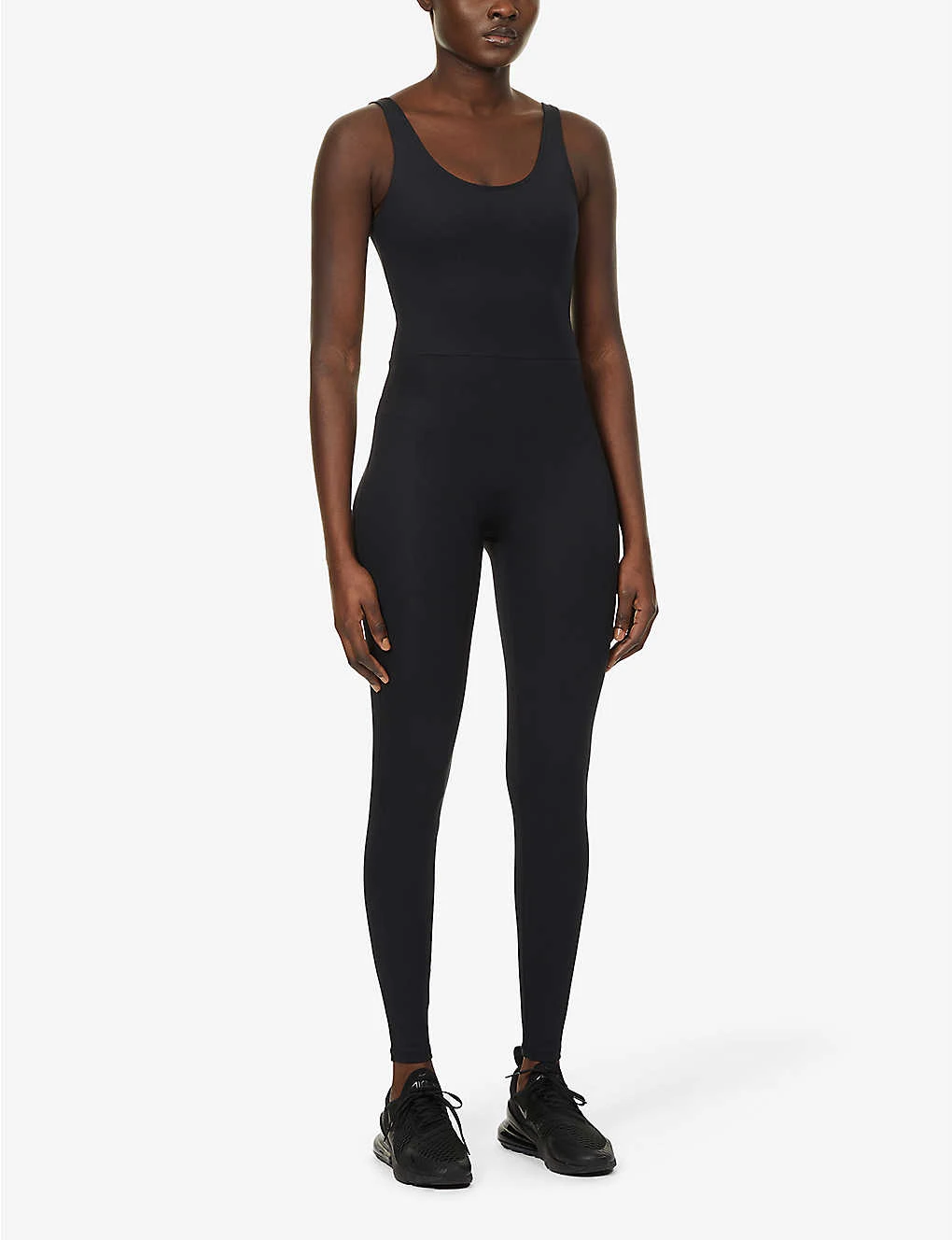 Girlfriend Collective Scoop-neck Stretch-recycled Polyester Unitard 3 Girlfriend Collective Scoop-neck Stretch-recycled Polyester Unitard - Image 3