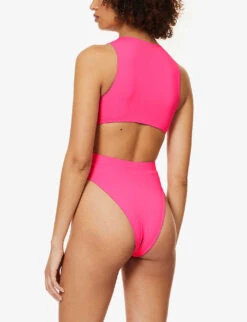 Davis Zipped Swimsuit -Ted Bakee Fashion Shop R03878936 AMORE ALT03