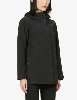 Canada Goose Minden Hooded Shell Jacket -Ted Bakee Fashion Shop R03890781 BLACK ALT02