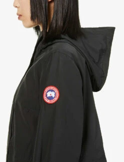 Canada Goose Minden Hooded Shell Jacket -Ted Bakee Fashion Shop R03890781 BLACK ALT04