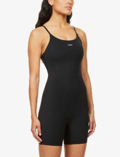 Adanola Edit By Hanna Schonberg Ultimate Seamless Stretch-jersey Unitard -Ted Bakee Fashion Shop R03961973 BLACK ALT02