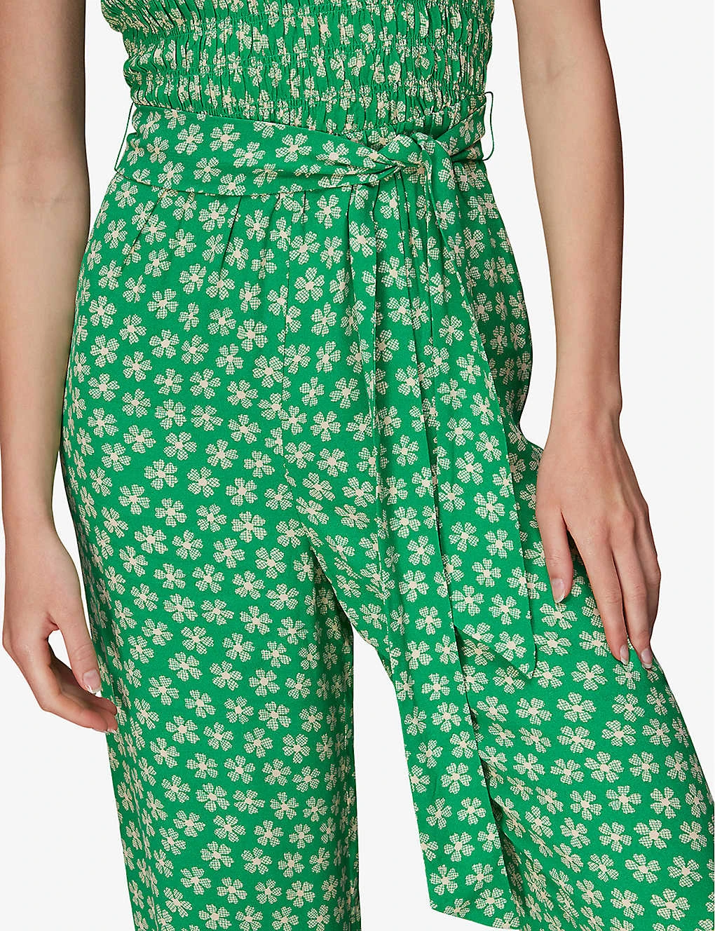 Whistles Daisy Floral-print Crepe Jumpsuit 5 Whistles Daisy Floral-print Crepe Jumpsuit - Image 5