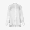 AllSaints Oana Raglan Sleeve Recycled-viscose Shirt