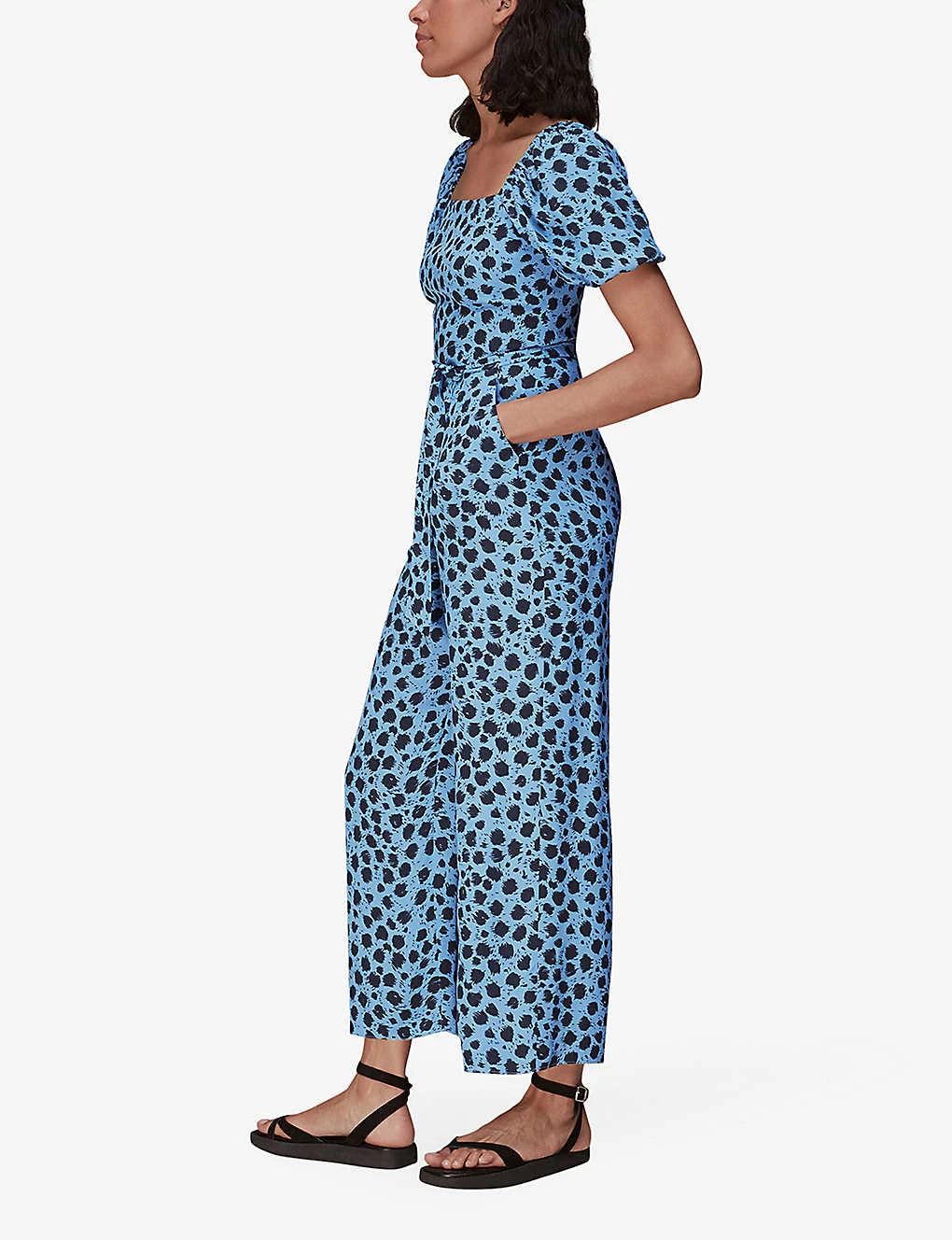 Whistles Dalmatian-print Woven Jumpsuit 2 Whistles Dalmatian-print Woven Jumpsuit - Image 2