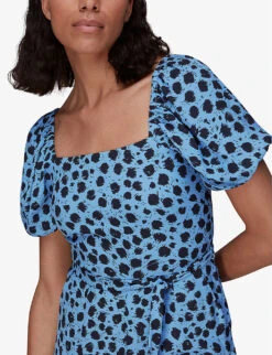 Whistles Dalmatian-print Woven Jumpsuit 10 Whistles Dalmatian-print Woven Jumpsuit -Ted Bakee Fashion Shop R03978843 MULTICOLOURED ALT04