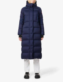 Canada Goose Alliston Padded Shell-down Parka -Ted Bakee Fashion Shop R03979036 ATLANTICNAVY ALT02