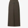 ESSENTIALS Brand-badge Cotton-jersey Midi Skirt