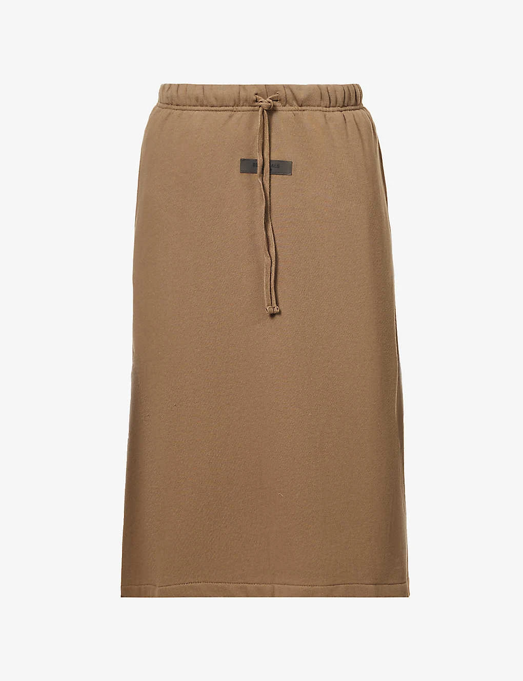 ESSENTIALS Logo-patch Cotton-jersey Skirt 1 ESSENTIALS Logo-patch Cotton-jersey Skirt
