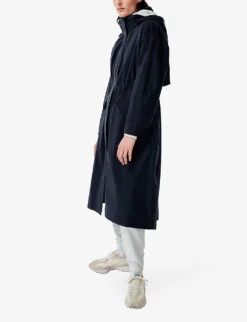 Sweaty Betty Motion Recycled-polyester Longline Parka -Ted Bakee Fashion Shop R04000068 FRENCHNAVYBLUE ALT02