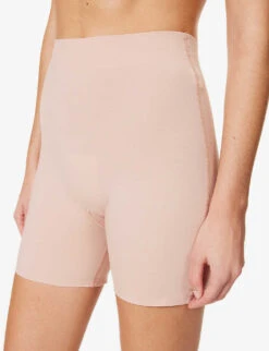 Wolford Contour Control Stretch-cotton Shorts -Ted Bakee Fashion Shop R04000742 ROSE ALT04