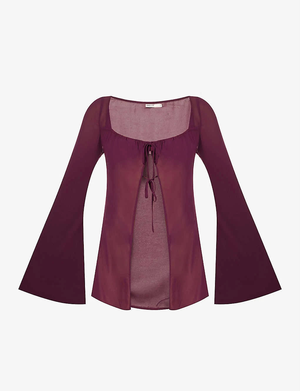 Provence Self-tie Woven Cover Up 1 Provence Self-tie Woven Cover Up