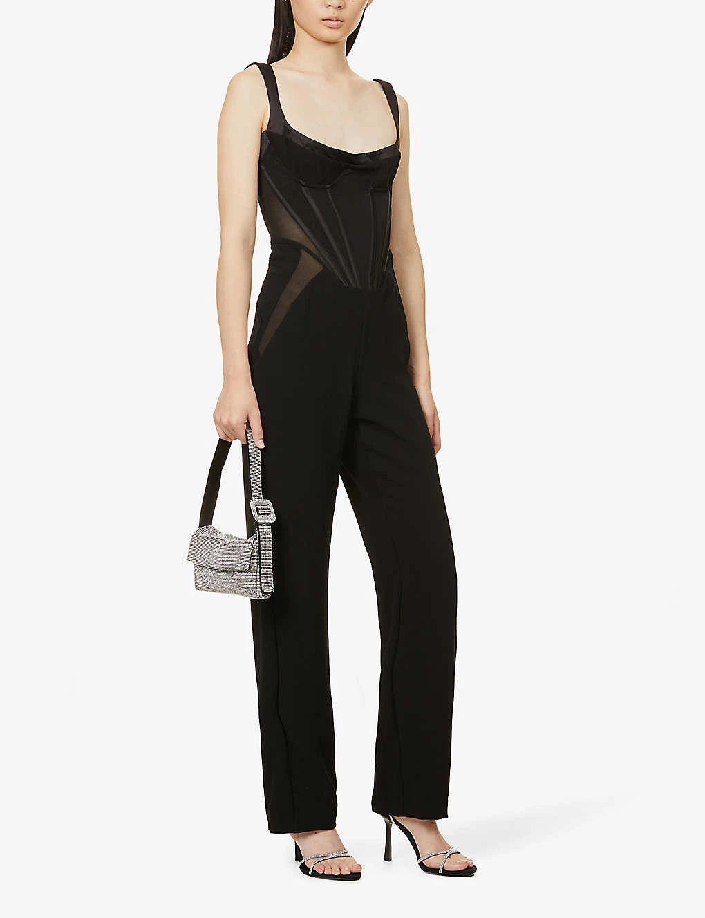 Mylene Corseted Woven Jumpsuit 2 Mylene Corseted Woven Jumpsuit - Image 2