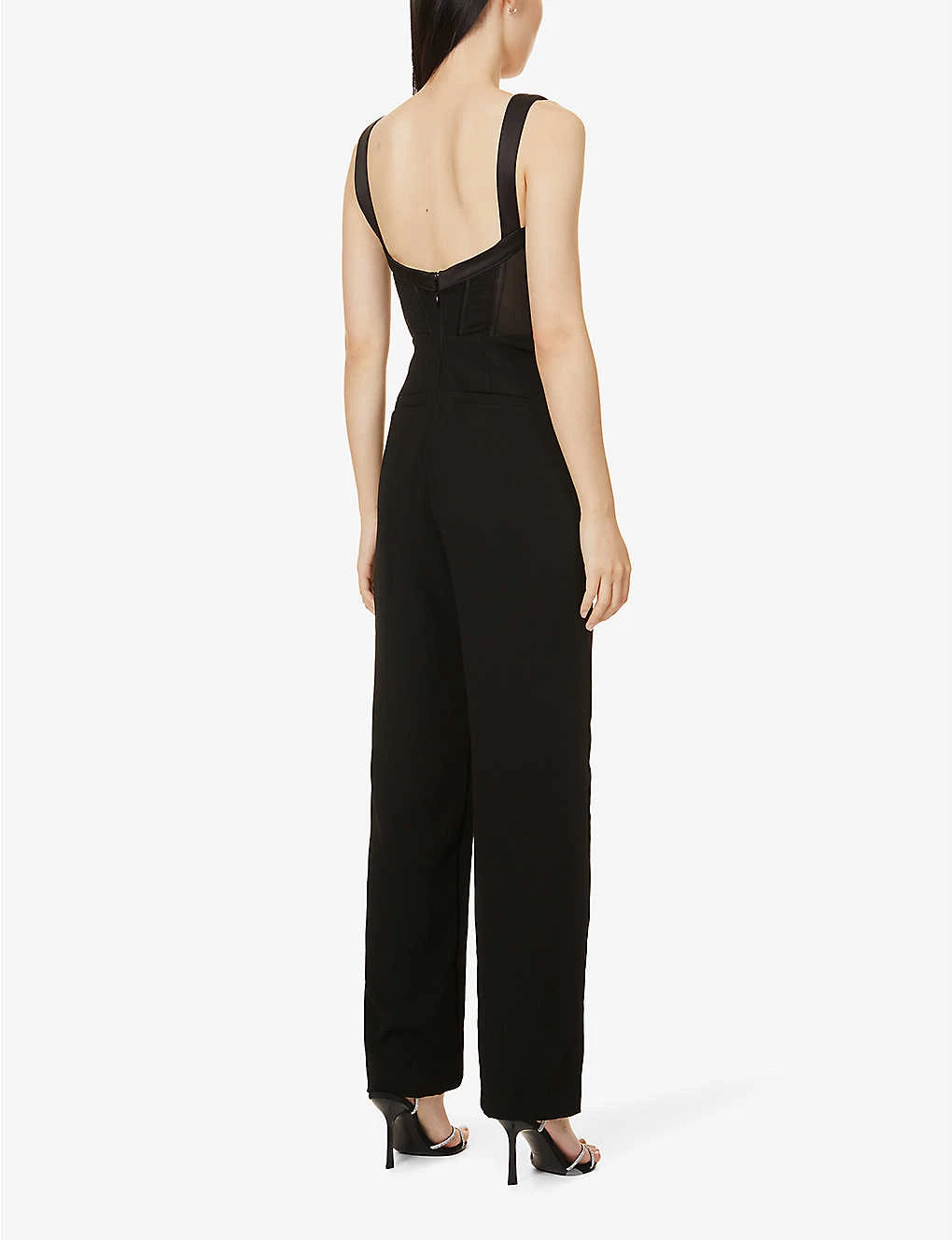 Mylene Corseted Woven Jumpsuit 4 Mylene Corseted Woven Jumpsuit - Image 4