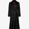 Attar Chain-embellished Cotton-blend Coat