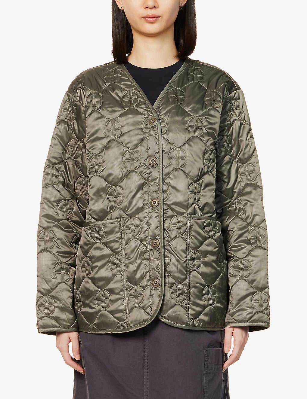ANINE BING Andy Quilted Shell Jacket 3 ANINE BING Andy Quilted Shell Jacket - Image 3