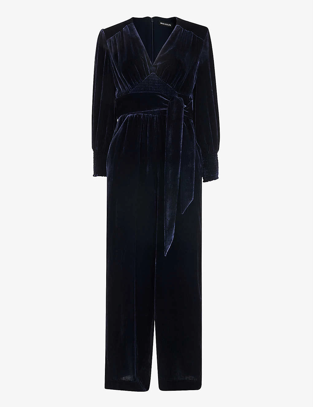 Whistles Puff-sleeve Woven Jumpsuit 1 Whistles Puff-sleeve Woven Jumpsuit