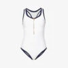 Bondi Beach Contrast-trim Swimsuit