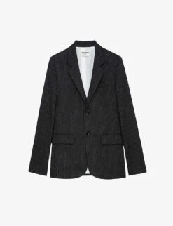 Zadig & Voltaire Vanille Wool-blend Blazer