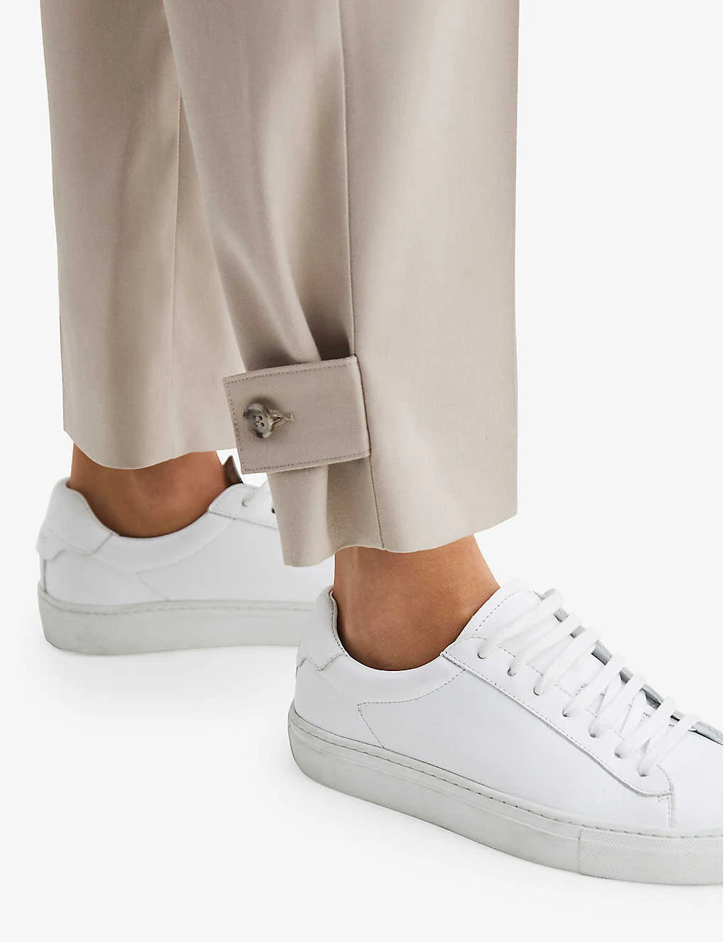 Reiss River Tapered High-rise Woven Trousers 6 Reiss River Tapered High-rise Woven Trousers - Image 6