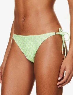 Melissa Odabash Canary Geometric-print Bikini Bottoms -Ted Bakee Fashion Shop R04090049 LINKSLIME ALT02
